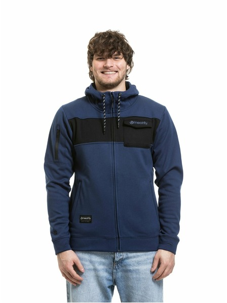 Meatfly Meatfly bluză tehnică pentru bărbați Josh Dark Ocean / Black