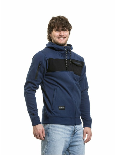 Meatfly Meatfly bluză tehnică pentru bărbați Josh Dark Ocean / Black