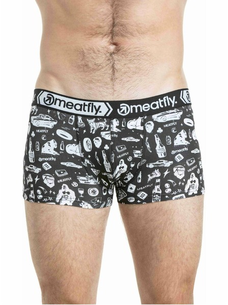 Meatfly Meatfly boxeri bărbătești Balboa Double Pack Riot Act Seamless