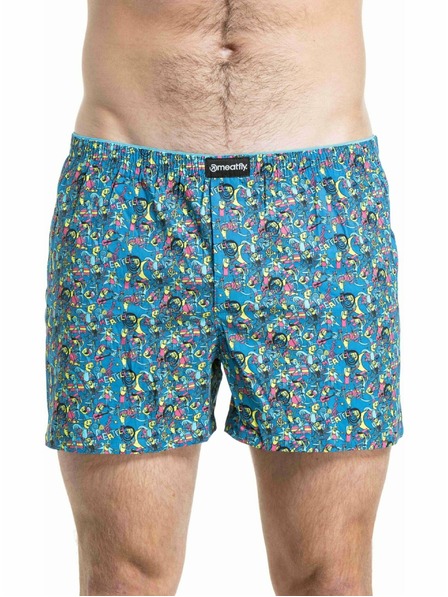 Meatfly Meatfly boxeri bărbătești Agostino Pink Partyboi / Cityboi Double Pack