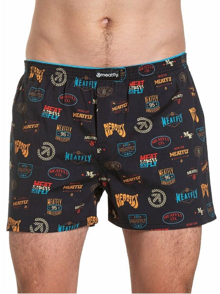 Meatfly Meatfly caleți bărbătești Agostino Double Pack H - Badges