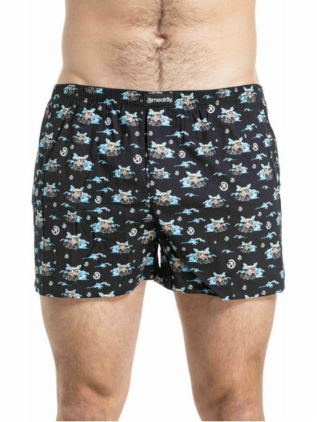 Meatfly Meatfly caleți bărbătești Agostino SK8 Skeleton / Fly Double Pack