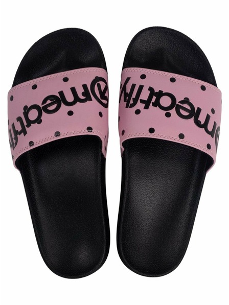 Meatfly Meatfly papuci pentru femei Hudson Pink Dots