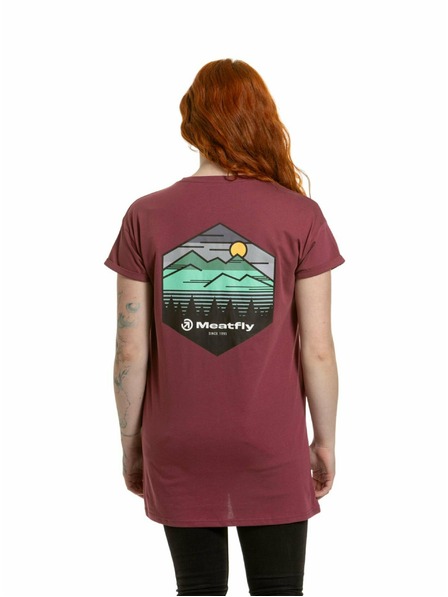 Meatfly Meatfly rochie pentru femei Senna Dark Wine