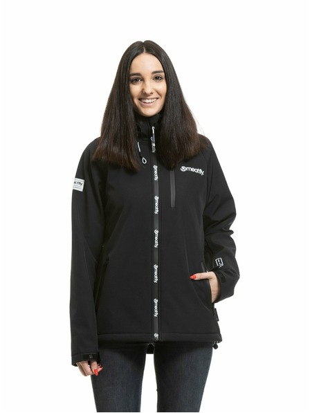 Meatfly Meatfly jachetă softshell pentru femei Zaja Black