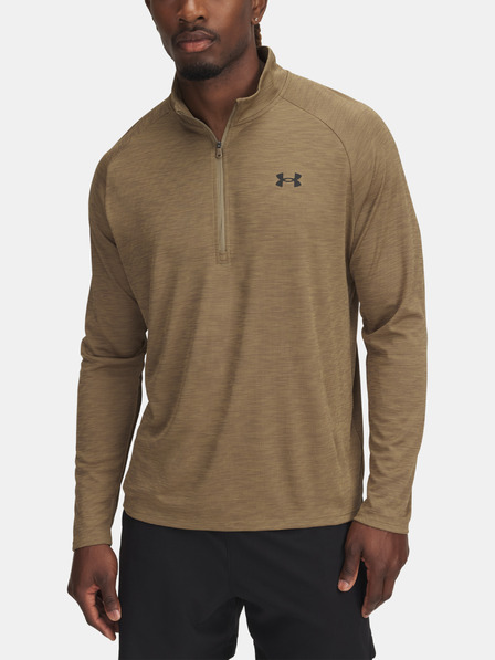 Under Armour Tricou pentru bărbați Under Armour UA Tech Textured 1/2 Zip