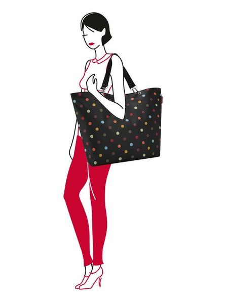 Reisenthel Verde pentru femei Polka Dot Geantă Shopper mare Reisenthel Shopper XL