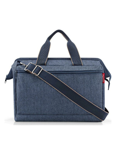 Reisenthel Geantă de călătorie Reisenthel Allrounder S Pocket Herringbone albastru închis