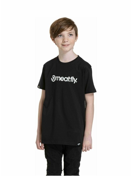 Meatfly Meatfly tricou pentru copii Bart Negru | Negru | Mărimea 146 | 100% bumbac