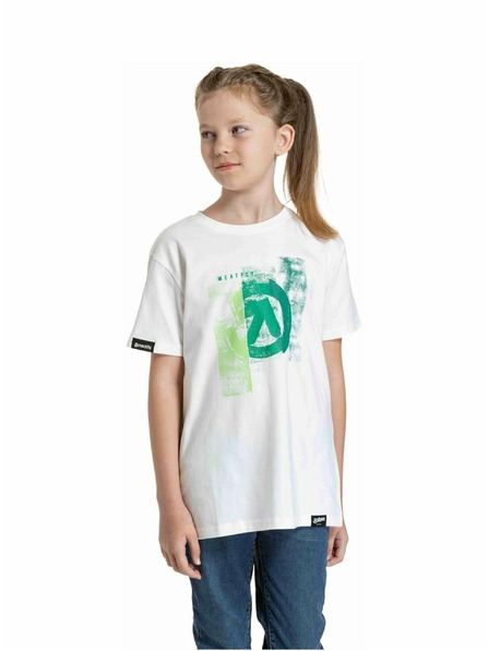 Meatfly Meatfly tricou pentru copii Artee Alb | Alb | Mărimea