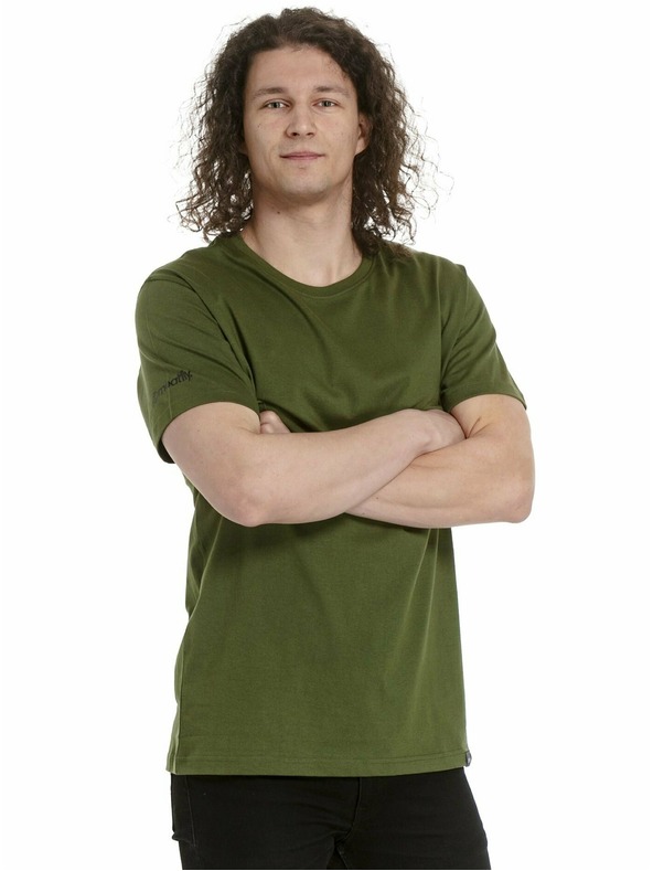 Meatfly Meatfly pachet de tricouri pentru bărbați Basic Multipack Charcoal Heather/Olive/Navy Heather | Gri | Mărime
