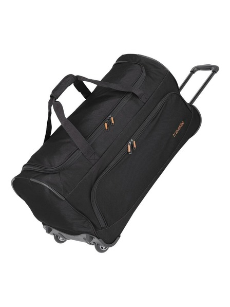 Travelite Geantă Duffle cu roți Travelite Basics Fresh - Negru