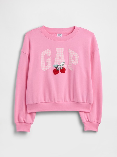 GAP Hanorac oversize cu logo pentru copii GAP