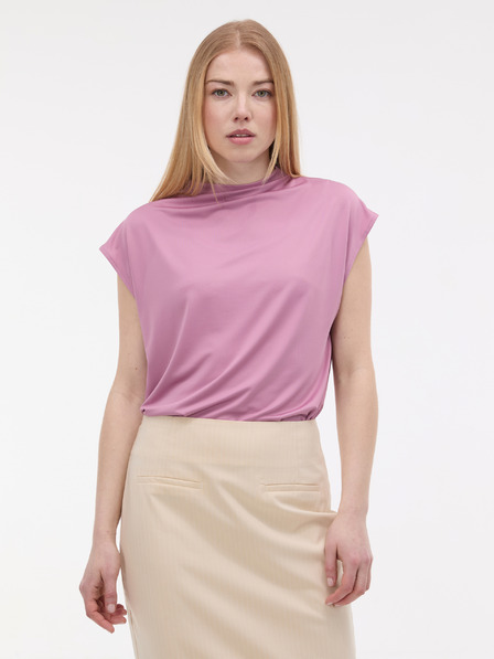 Orsay Tricou lila deschis pentru femei cu mânecă scurtă ORSAY