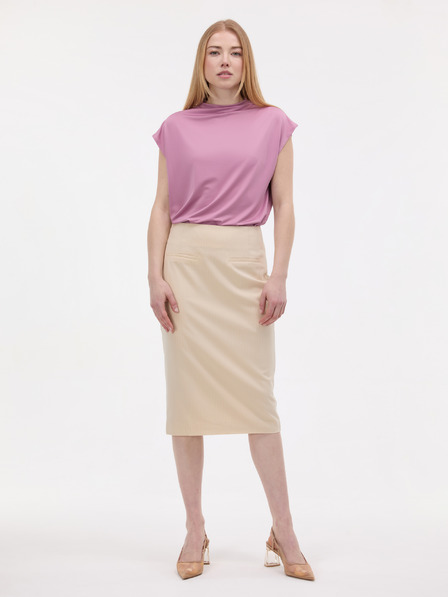 Orsay Tricou lila deschis pentru femei cu mânecă scurtă ORSAY