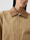 GAP Jachetă crop din pânză GAP