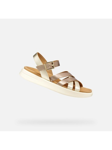 Geox Sandale bej pentru femei Geox Xand 2S