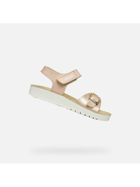 Geox Sandale pentru fete roz deschis Geox Sandal Costarei