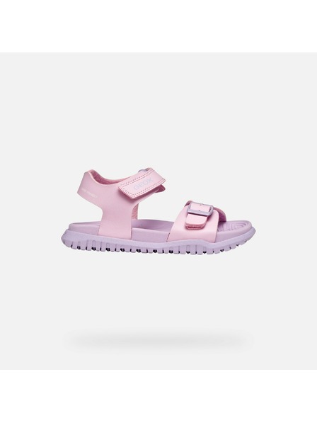 Geox Sandale roz pentru fete Geox Sandal Fusbetto