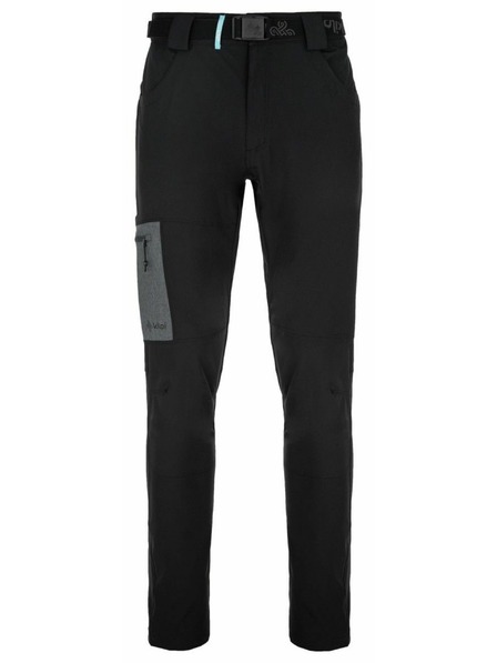 Kilpi Pantaloni de exterior negri pentru bărbați Kilpi LIGNE