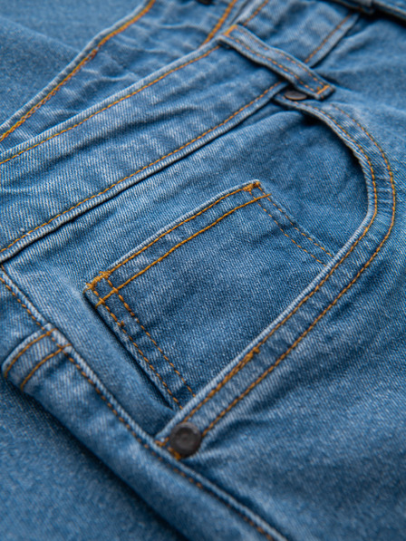 Ombre Clothing Pantaloni denim bărbătești lărgiți REGULAR FIT - albastru V3 OM-PADP-0241 Ombre Clothing