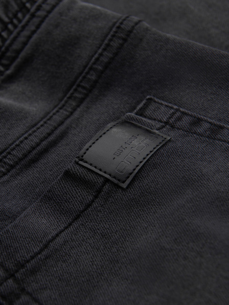 Ombre Clothing Pantaloni de blugi pentru bărbați JOGGERS cu efect spălat - gri V3 OM-PADJ-0267 Ombre Clothing