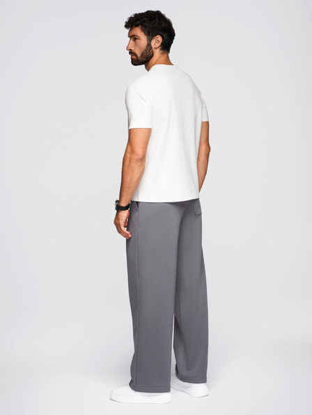 Ombre Clothing Tricou bărbătesc COMFORT FIT cu mâneci raglan - bej V1 OM-TSCT-0240 Ombre Clothing