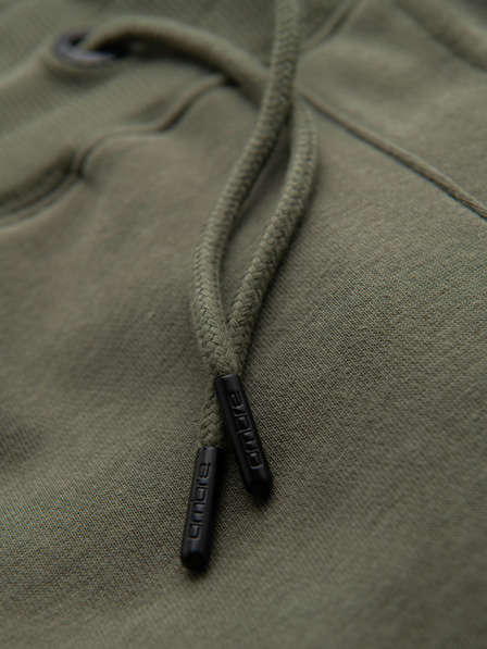 Ombre Clothing Pantaloni de trening joggers pentru bărbați - maslin V4 OM-PASK-0280 Ombre Clothing