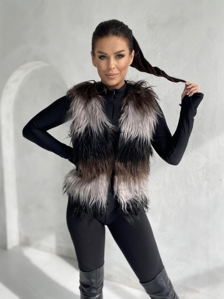 Edoti Vestă pentru femei VLR010 - grafit EDOTI