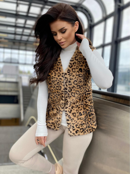 Edoti Vestă pentru femei VLR011 - bej EDOTI