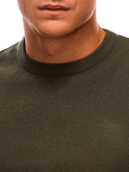 Edoti Pulover pentru bărbați - oliv V7 EM-SWBS-0100 EDOTI