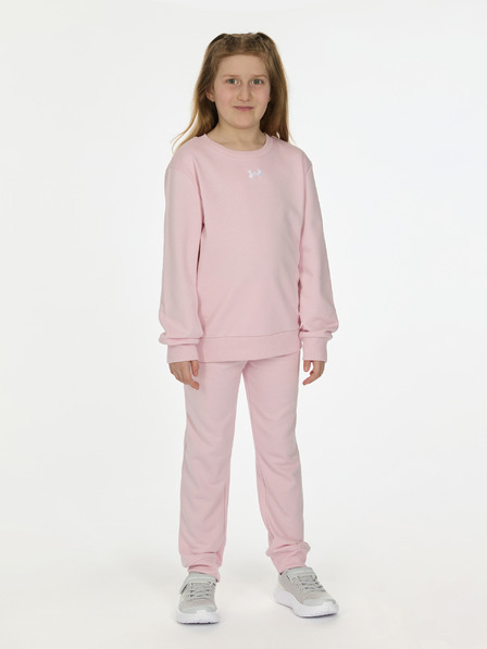 Under Armour Set fete Under Armour UA RIVAL CREWNECK SET-PNK