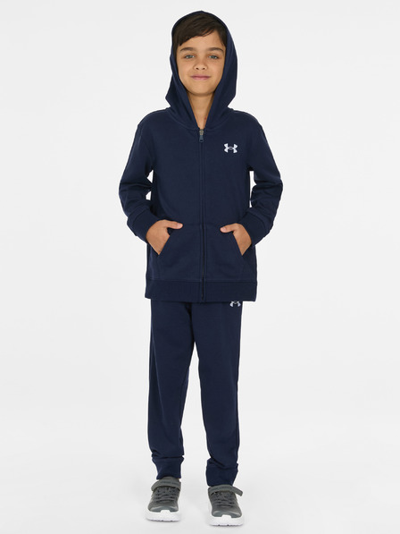 Under Armour Set băieți Under Armour UA BRANDED LOGO FZ SET-BLU