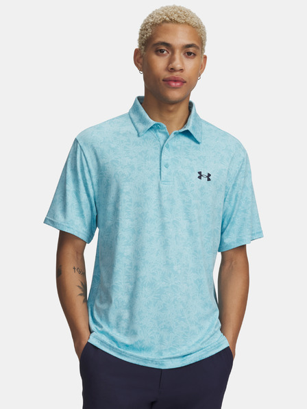 Under Armour Tricou pentru bărbați Under Armour UA Playoff 3.0 Printed Polo-BLU