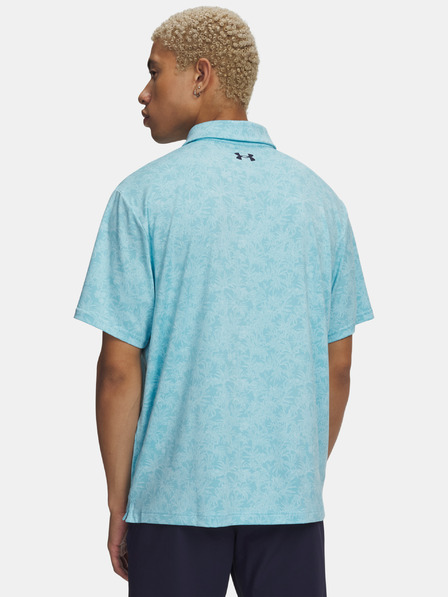 Under Armour Tricou pentru bărbați Under Armour UA Playoff 3.0 Printed Polo-BLU