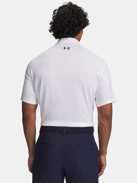 Under Armour Tricou polo bărbătesc Under Armour UA Matchplay Polo-WHT