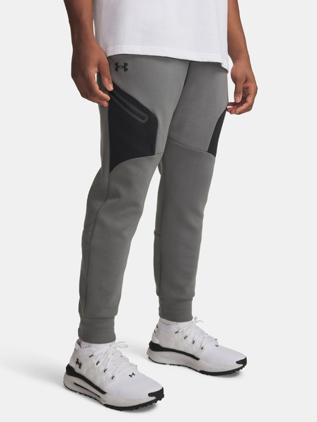 Under Armour Pantaloni de trening pentru bărbați Under Armour UA Unstoppable Flc Jgr EU-GRN