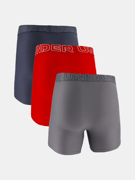 Under Armour Boxeri pentru bărbați Under Armour Ua Performance Tech - Solid 6in - 3pk
