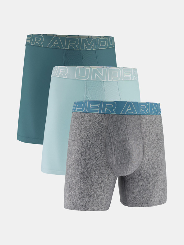 Under Armour Boxeri pentru bărbați Under Armour Ua Performance Tech - Solid 6in - 3pk