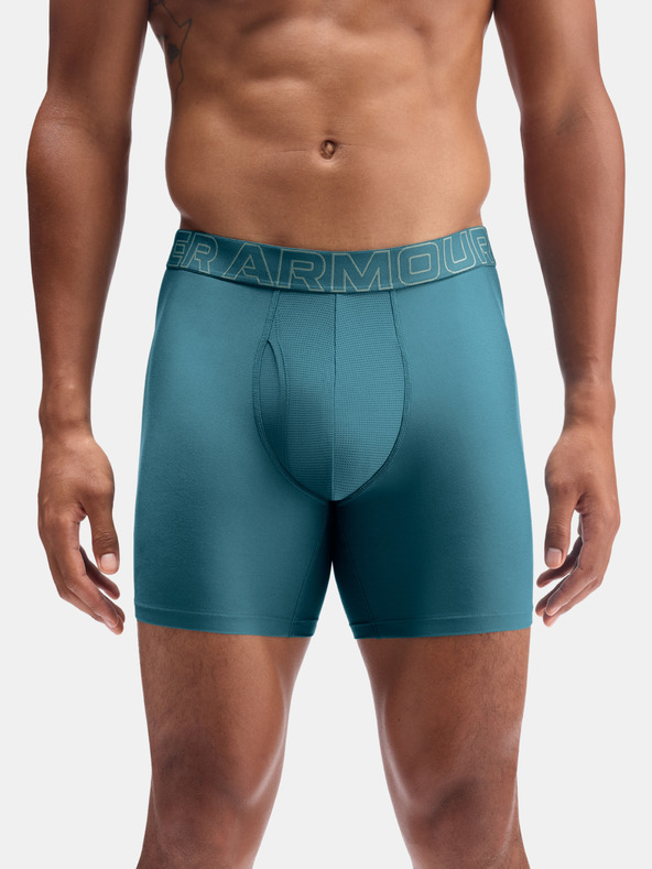 Under Armour Boxeri pentru bărbați Under Armour Ua Performance Tech - Solid 6in - 3pk