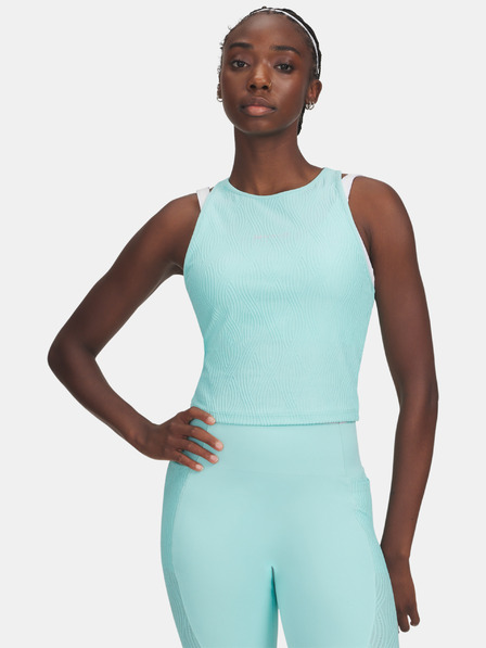 Under Armour Maiou pentru femei Under Armour UA Halo Jacquard Knit Tank-BLU