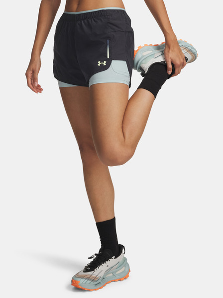 Under Armour Pantaloni scurți pentru femei Under Armour W Explor Trail Ultra Lnd Sht-GRY