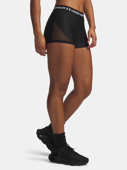 Under Armour Pantaloni scurți pentru femei Under Armour HeatGear Mesh Shorty-BLK