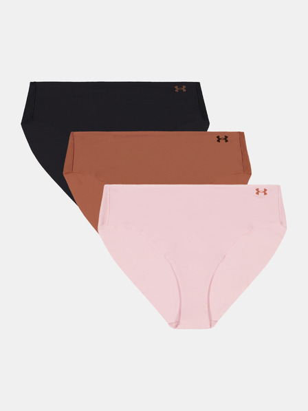 Under Armour Chiloți pentru femei Under Armour Ua Pure Stretch No Show Bikini-Solid -