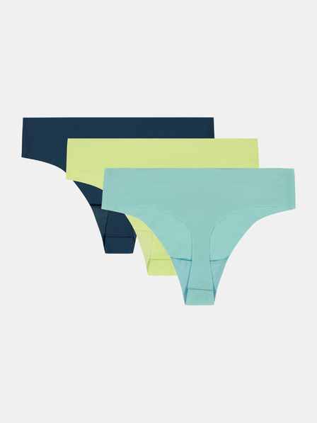 Under Armour Tanga pentru femei Under Armour Ua Pure Stretch No Show Thong -Solid -