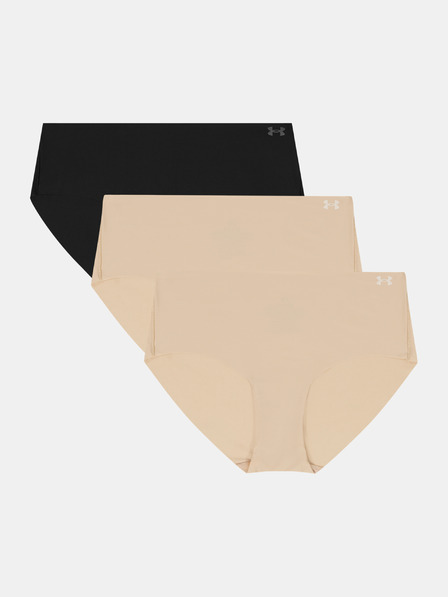 Under Armour Chiloți pentru femei Under Armour Ua Pure Stretch No Show Hipster-Solid -