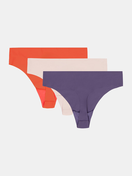 Under Armour Tanga pentru femei Under Armour Ua Pure Stretch No Show Thong -Solid -