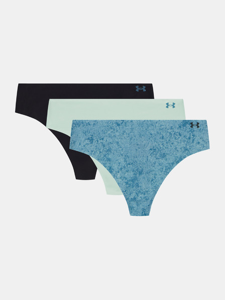 Under Armour Tanga pentru femei Under Armour Ua Pure Stretch No Show Thong -Print -