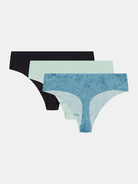 Under Armour Tanga pentru femei Under Armour Ua Pure Stretch No Show Thong -Print -