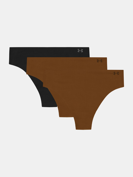 Under Armour Tanga pentru femei Under Armour Ua Pure Stretch No Show Thong -Solid -